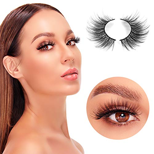 False Eyelashes 6D Fluffy Mink Lashes Pack - 09-19mm Reusable Cat Eye Style