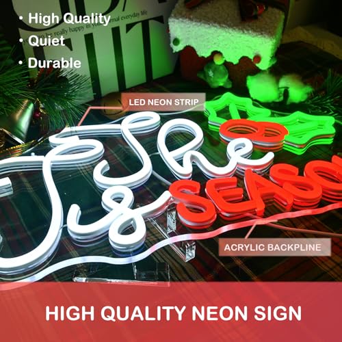 Jesus Neon Sign Christmas LED Night Light Decoration - Jesus Season