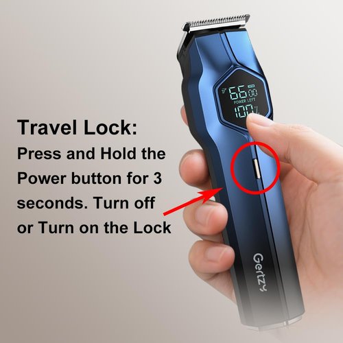 5-in-1 Electric Beard Trimmer Magnetic Replacement Heads, Professional Cordless Hair Clippers for Men Rechargeable, IPX7 Waterproof Grooming Kit for Face, Mustache, Body, Nose, Gifts for Men (Blue)