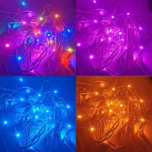 50-Foot Waterproof Outdoor LED Light Strip with App Control and Music Sync