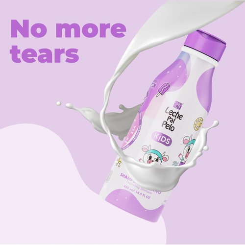 Leche Pal Pelo Kids Nourishing Shampoo - Gentle Daily Cleansing, Sulfate & Paraben-Free | 14.9 fl. oz.