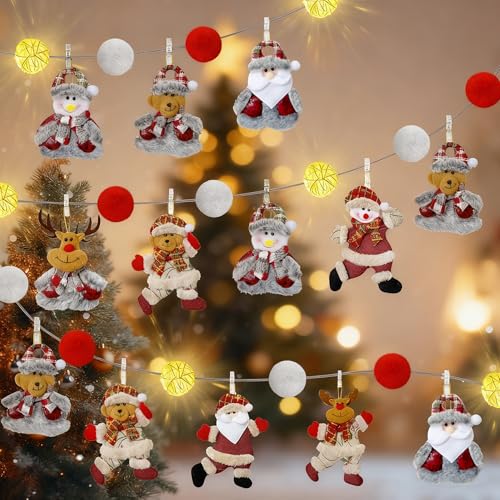 Battery & USB Christmas LED Strip Lights for Holiday Decor