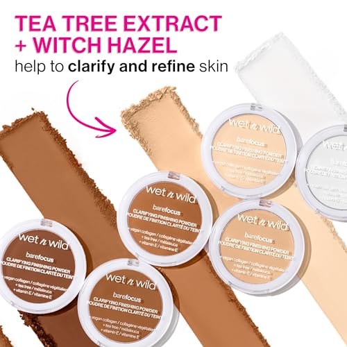 Wet n Wild Bare Focus Clarifying Finishing Powder Translucent 1oz - Matte Makeup