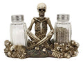 Gothic Skeleton Salt & Pepper Shaker Set – Halloween Halloween Kitchen Decor