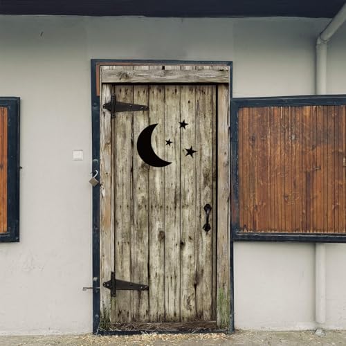 Western Theme Polyester Door Cover - Rustic Porch Banner for Indoor Outdoor Decor