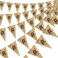 Pirate Party Banner Set - 60 Pcs 49 Feet Pirate Flags for Themed Celebrations