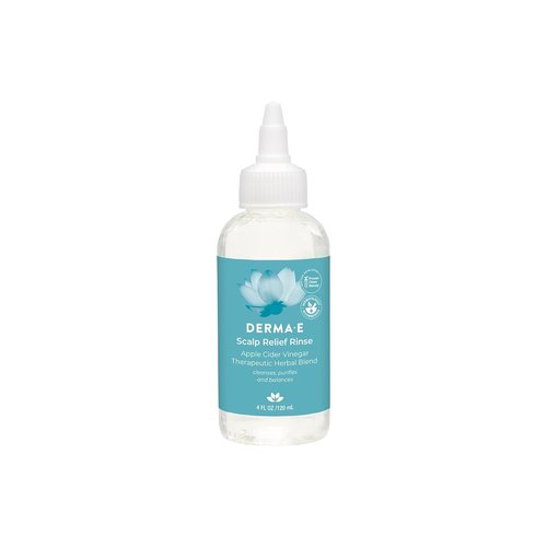 DERMA-E Scalp Exfoliating Rinse - Clarifying Relief for Dandruff & pH Balance | 4 fl oz
