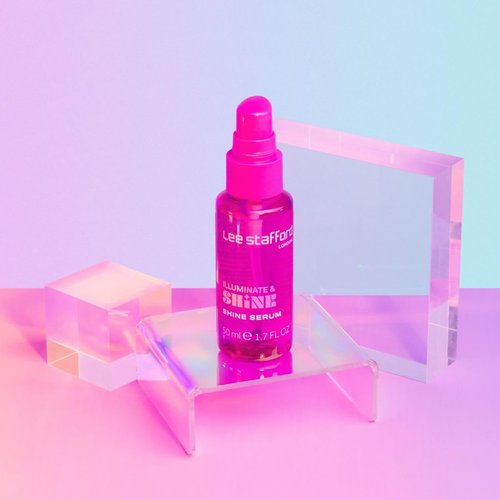 Lee Stafford Shine Hair Serum - Illuminate & Shine | Anti-Frizz Styling Oil for Dry Hair, 1.7 Fl Oz