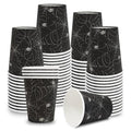 Halloween Spider Paper Cups 50 Pack - 9 oz Disposable Party Tableware