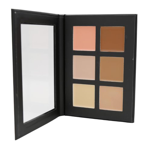 Skiennix Contour and Highlighting Makeup Kit - 6 Color Cream Palette for Medium Skin Tone