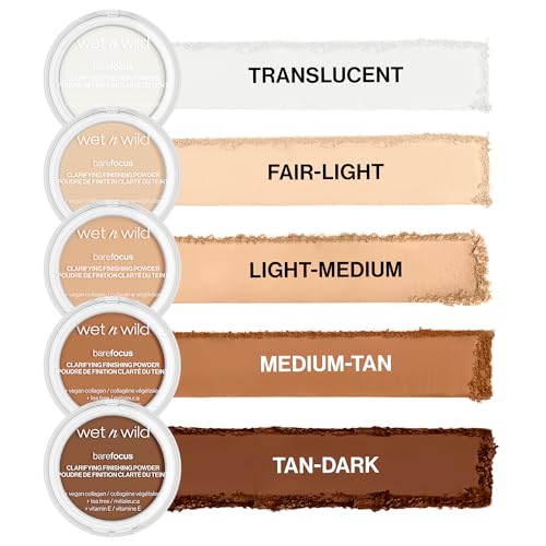 Wet n Wild Bare Focus Clarifying Finishing Powder Translucent 1oz - Matte Makeup
