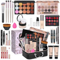 All in One Makeup Kit for Women - Multi-Purpose Makeup Set with Cosmetic Bag - C Set Box