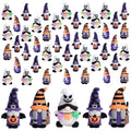 Halloween Mini Gnome Figurines Set - 60pcs Halloween Table Decorations, Assorted Styles