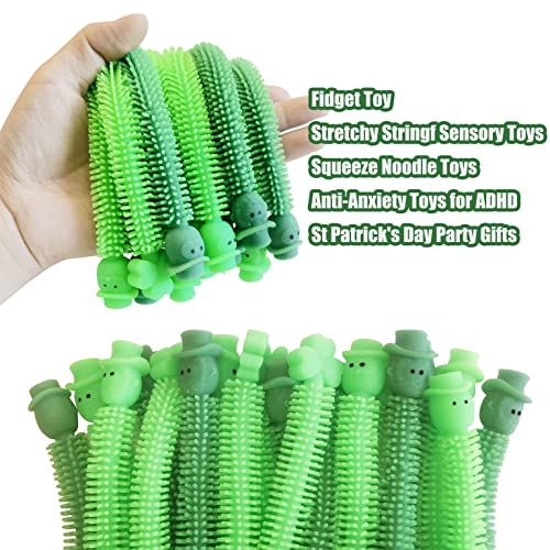 36 Pack St Patrick's Day Sensory Stretchy String Toys - Autism Kids Gift
