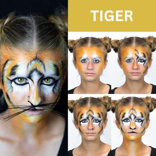 Mehron Makeup Professional Cat Character Kit - Animal Variation