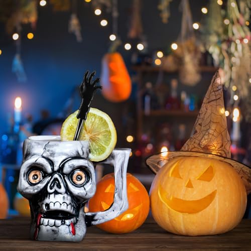 Halloween Zombie Hands Drink Stir Sticks - 30 Pcs Spooky Cocktail Swizzle Decor