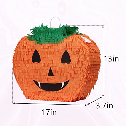 Halloween Pumpkin Pinata for Kids Party Decorations - 17x13x3.7 Inches - Pumpkin Variation