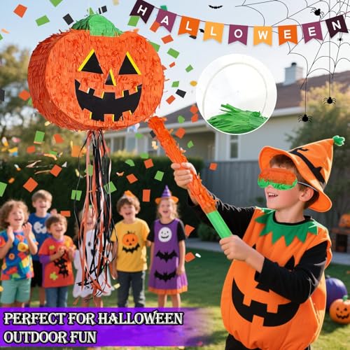 Halloween Pumpkin Pinata Jack-O'-Lantern 16x12 Inch Party Game - Variation of THIS listing