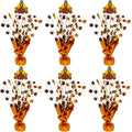Thanksgiving Turkey Centerpiece with Maple Leaves Fall Table Decor - 6 Pack