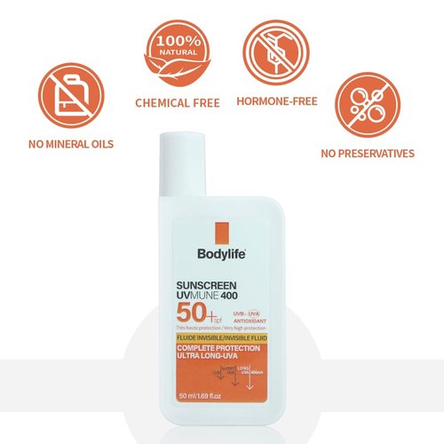 Skiennix Face Sunscreen SPF 50+ - Broad Spectrum Protection with Antioxidants | Oxybenzone Free, 1.69 fl. oz