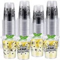 Black Spider Plastic Cups 12 oz Halloween Disposable Party Cups - 50 Pack
