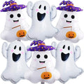 Halloween Ghost Balloons Set - Foil Party Decorations for Halloween