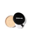 SheGlam Baked Glow Setting Powder - Oil Control Translucent Face Powder for Flawless Finish | Cappuccino