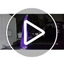 Inflatable Octopus Tentacle Decor with Blower - Purple A for Halloween & Outdoor Events