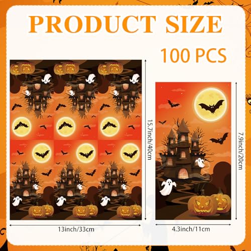 100Pcs Halloween Disposable Paper Napkins Party Decorations Guest Towels
