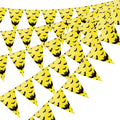 Pre Strung Bat Banner - 5 Cartoon Party Decorations for Celebrations