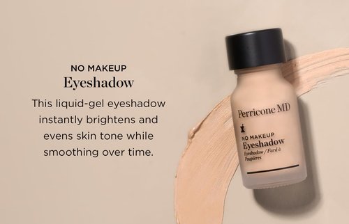 Perricone MD No Makeup Liquid Eyeshadow - Hydrating Anti-Aging Formula with Vitamin C - Crease-Proof Satin Finish