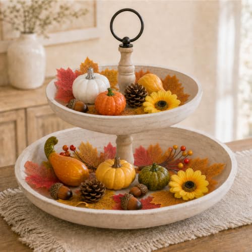 Artificial Pumpkin Decor Set 87PCS Fall Decorations for Halloween Thanksgiving