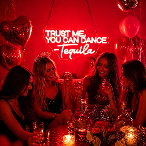 Trust Me You Can Dance Neon Sign Wall Decor LED Light for Parties & Home