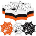 Halloween Spider Web Disposable Paper Napkins 48PCS Spooky Party Supplies