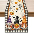 Halloween Gnome Table Runner 13x72 Inch Festive Table Decor