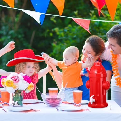 Fire Hydrant Drink Dispenser - 1.5 Gallon Beverage Container for Parties - Firefighter Theme - Variation of THIS listing