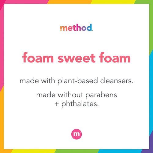 Method Foaming Hand Soap, Sweet Water, Paraben and Phthalate Free, 10 Fl Oz (Pack of 6)