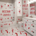 Halloween Bloody Handprint Footprint Floor Stickers - Spooky Wall & Window Decals