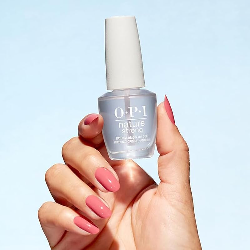 OPI Nature Strong 3-Step Nail System - Base & Top Coat, Natural Colors