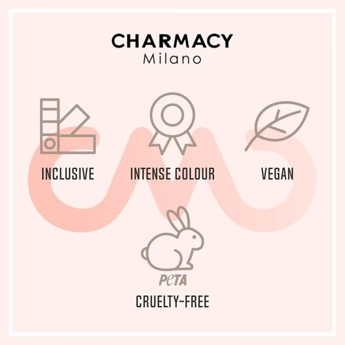 CHARMACY Twist Up Lip Liner Pencil - Waterproof, Smudge-Proof Formula | High Pigment, Vegan | Universal Shades #03