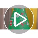 Inflatable Christmas Tree Cooler - 50 Inch Holiday Beverage Cooler with Red Ice Bucket - Tree Variation