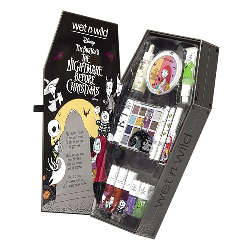 Wet n Wild Nightmare Before Christmas 12-Piece Makeup Set - Coffin Collector's Box