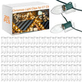 200 Pcs Christmas Light Clips for C7 C9 Sockets Waterproof Combo C - VIHOSE Variation 200