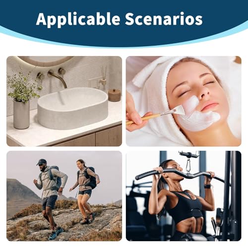 Disposable Face Towels 50pcs Travel-Size Soft Lint-Free Cleansing Wipes