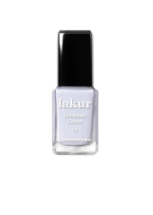 LONDONTOWN Lakur Nail Polish - Frostbitten Blue, Long-Lasting & Chip-Resistant | Non-Toxic Vegan Formula, 0.4 Fl Oz