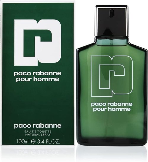 PACO RABANNE Eau de Toilette Spray for Men - 3.4 oz | Classic Fragrance with Timeless Appeal