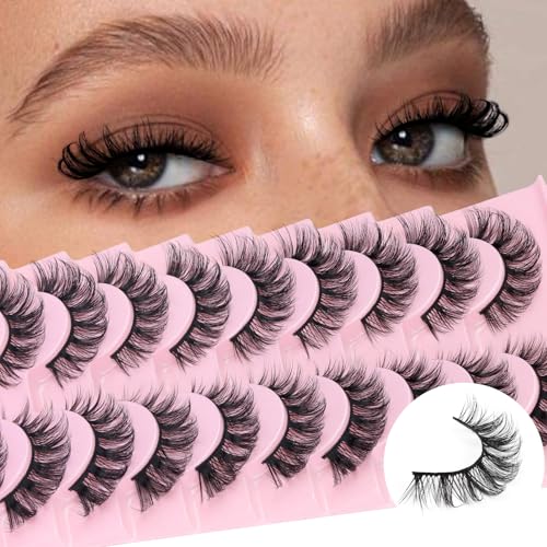Veleasha Fluffy Wispy D Curl Lash Strips - D07 Variation