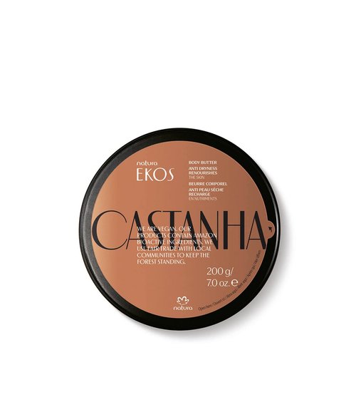 Natura Ekos Castanha Body Butter - Nourishing Moisturizer for Soft Skin | 200g