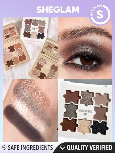 Mauve'ing On Eyeshadow Palette - 8-Color Matte & Shimmer Makeup Set