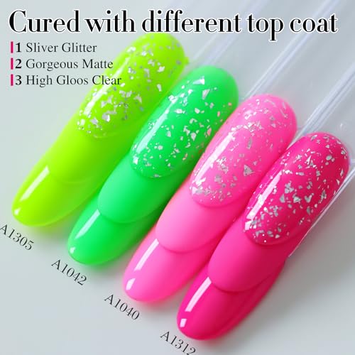 Neon Pink Gel Nail Polish 15ML Soak Off UV LED for Art Manicure at Home